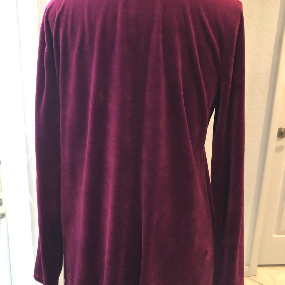 Talbots Velour Tunic - Picture 3 of 4